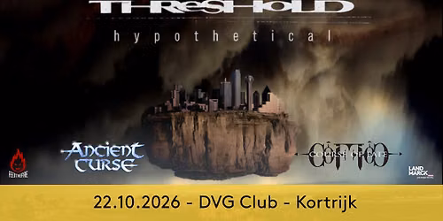 Threshold - Hypothetical \u2013 25th anniversary Tour @ DVG Club, Kortrijk