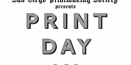 SDPS Presents Print Day in May 2026