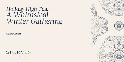 Holiday High Tea: A Whimsical Winter Gathering