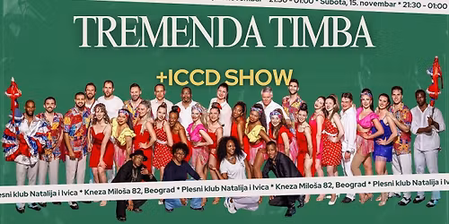 SALSA PARTY \ud83c\udde8\ud83c\uddfa SATURDAY 15.11. \ud83c\udde8\ud83c\uddfa TREMENDA TIMBA \ud83c\udde8\ud83c\uddfa ICCD SHOW \ud83c\udde8\ud83c\uddfa DJ SAVO \ud83c\udde8\ud83c\uddfa LIVE MUSIC