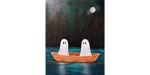 The Boo Canoe - Paint and Sip in Norfolk | Classpop!\u2122