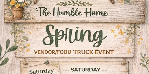 1st Annual Spring Vendor Event