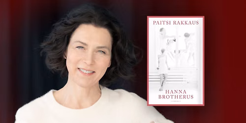 Kirjailta Hanna Brotheruksen kanssa