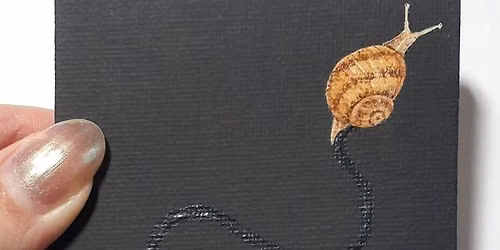 Creation Station - Snail Painting