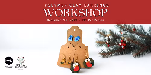 Polymer Clay Earrings Workshop
