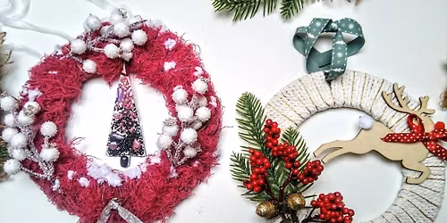 Festive Textile Wreath Workshop