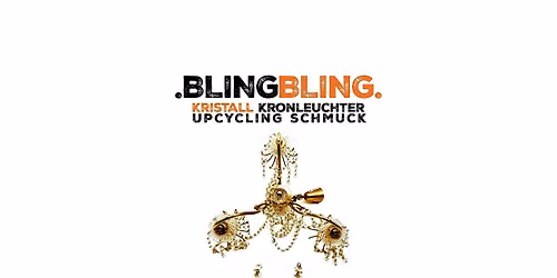 .BLING-BLING. Kristall Kronleuchter UpCycling Schmuck