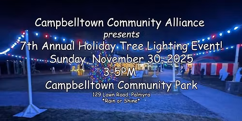 Campbelltown's Annual Holiday Tree Lighting Event