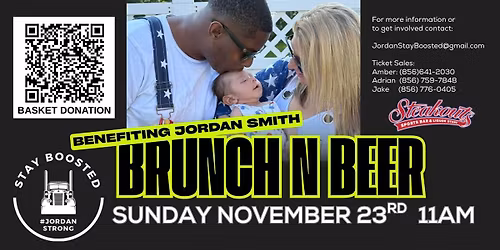 Brunch n\u2019 Beer Benefiting Jordan Smith