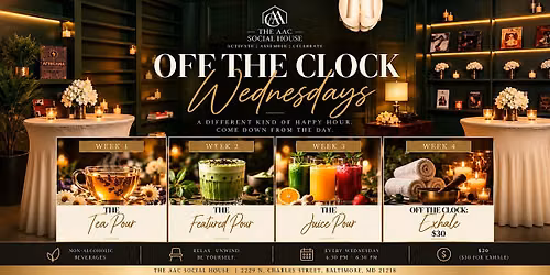 OFF THE CLOCK WEDNESDAYS