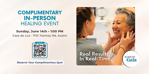 Complimentary In-Person Healing Event with Candace Silvers