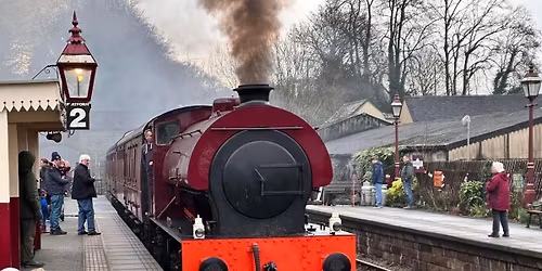 Roast Dinner on a steam train - Vintage bus trip 