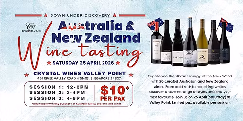 Down Under Discovery: Australia & New Zealand Wine Showcase