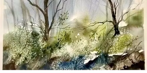 Wet-on-Wet Watercolour or Inks \u00a318 Garstang