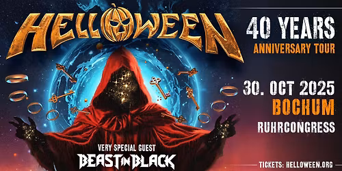 HELLOWEEN 40 Anniversary Tour