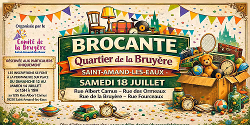 Brocante Quartier de la Bruy\u00e8re 