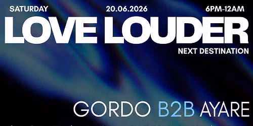 next destination\/\/LOVE LOUDER