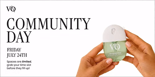 VQ Beauty Charmed pop up