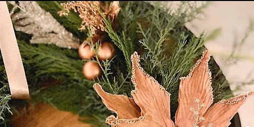 Annual Holiday Wreath Making Workshop December 11th, 6:30pm