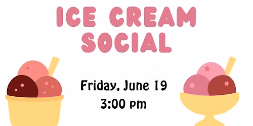 Ice Cream Social