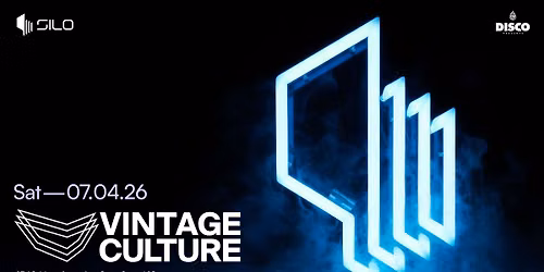 Vintage Culture - SILO - Dallas - 07.04.26