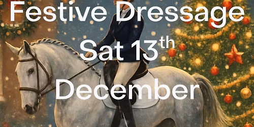 Christmas Dressage \u00a315 per class , 2 classes for \u00a325