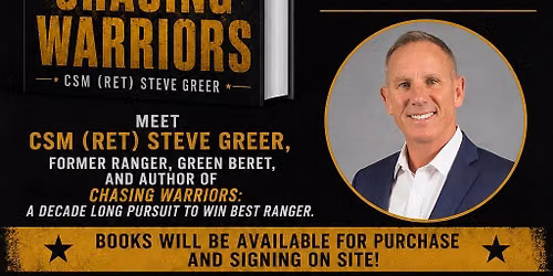 Book Signing & Meet the Author