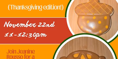 Cookie Decorating Class w\/ Jeanine Rousso