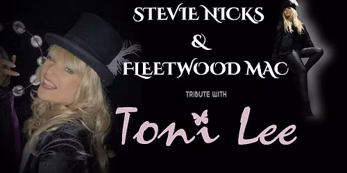 Robin Hood Rabley Heath Fri 19th Dec with Toni Lee as Stevie Nicks & Fleetwood Mac Tribute Night