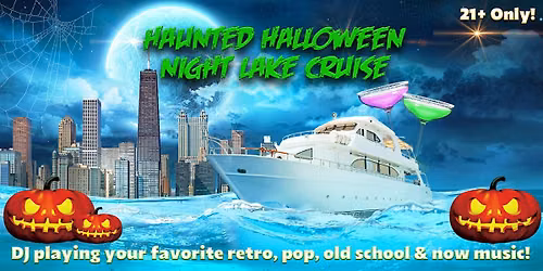 Haunted Halloween Night Lake Cruise on Saturday, October 31st