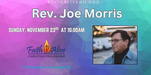 Rev. Joe Morris