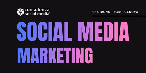 Corso a Genova di Social Media Marketing