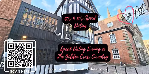 40's & 50's  Speed Dating Evening in Coventry