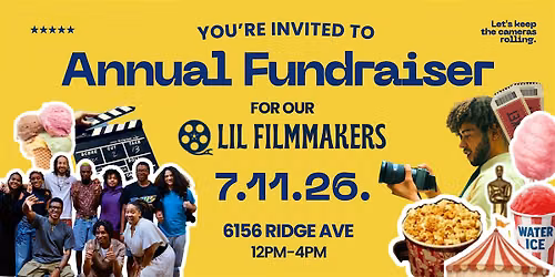 Philly Summer Fun: A Fundraiser for Lil' Filmmakers