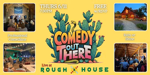 Comedy Out There at Roughhouse Brewing - FREE w\/RSVP