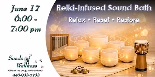 Reiki-Infused Group Sound Bath