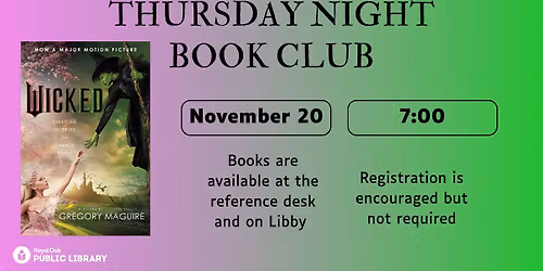 Thursday Night Book Club