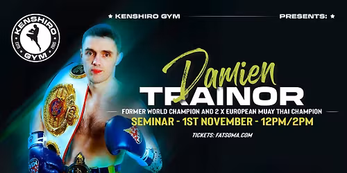 DAMIEN TRAINOR SEMINAR