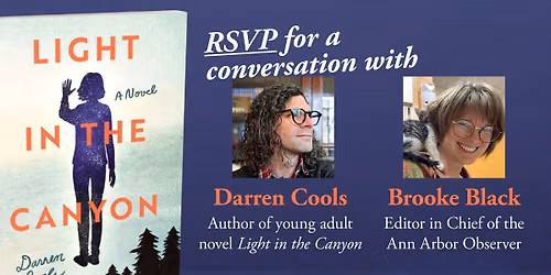 Author Event-Darren Cools in conversation with Brooke Black