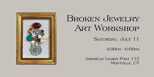 Broken Jewelry Art Workshop