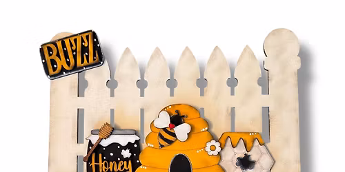 Interchangeable Pickett Fence Leaner Class $50 4-16-26 6:00-8:00