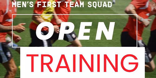 Men's First-Team Open Training