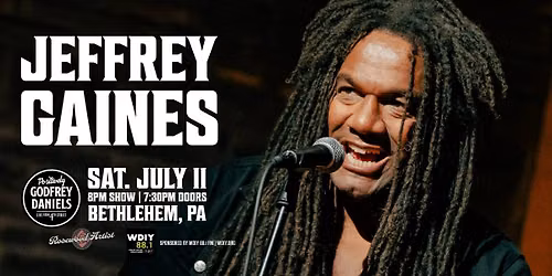 Jeffrey Gaines \u2013 Heralded for His Soul-Searching Lyrics and His Powerful Live Solo Performances