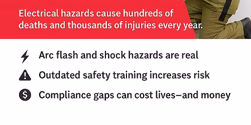 \u26a1 1-Day NFPA 70E Training