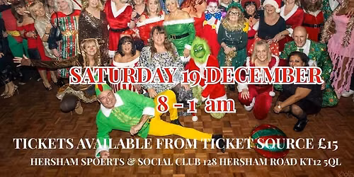 CHRISTMAS FANCY DRESS PARTY SURREY SOUL SENSATION