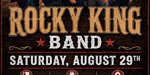 Saturday Night In Texas w\/The Rocky King Band