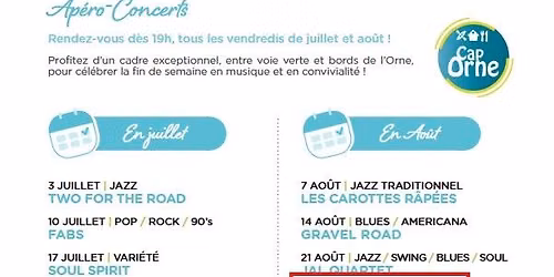 Concert Gratuit - Terrasse du Cap Orne, Le pont du Coudray