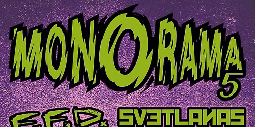 \ud83d\udd25MONORAMA VOL. 5 - Punk Fest\ud83d\udd25
