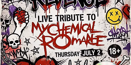 EMO NIGHT PASADENA - MCR Live Tribute by Sweet Revenge & hits by oSh