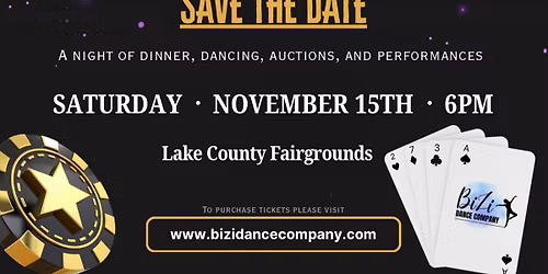 Casino Night Gala with Bizi Dance Company